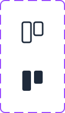 Kanban icon, default and active