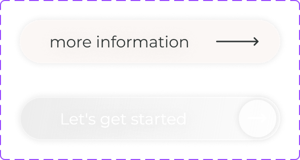 More information and Let's get started buttons