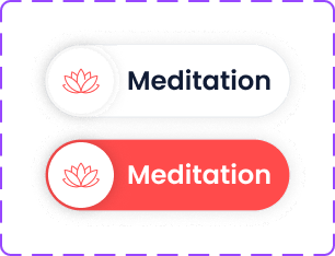 Meditation category label, off and on