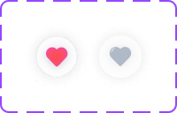 Wishlist toggle, on and off